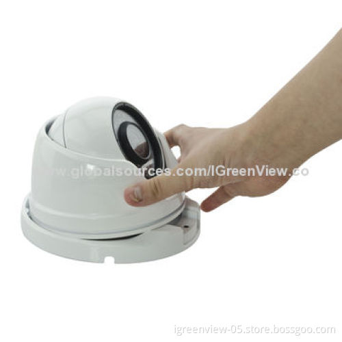 Security Camera 700TVL Vandal-proof IR Dome, 36Pcs IR LED, One-screw Easy Installation Design